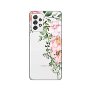 Maskica Silikonska Print Skin za Samsung A725F/A726B Galaxy A72 4G/5G (EU) Gentle Rose Pattern