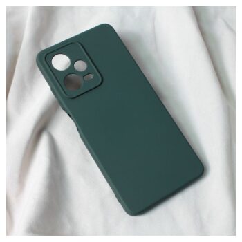 Maskica Teracell Soft Velvet za Xiaomi Redmi Note 12 Pro 5G (EU) tamno zelena