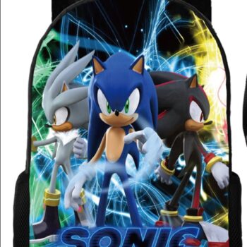 RANAC SKOLSKI SIVI, PLAVI I CRNI SONIC