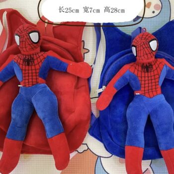 Spiderman ranac plisani sa igrackom CRVENI I PLAVI