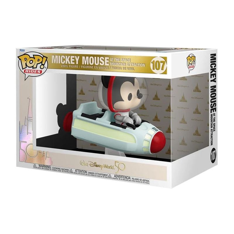 Funko Pop Rides Super Deluxe: Disney - Space Mountain W/ Mickey Mouse