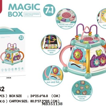 MAGICNA KUTIJA -EDUKATIVNA IGRACKA SA PUNO DETALJA 7U1