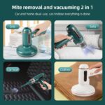 Mini bezicni usisivac i sterilizator - uklanja grinje - Slika 4