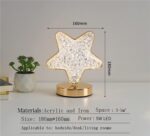 Kristalna punjiva lampa ZVEZDA - Slika 3