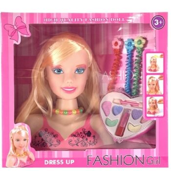 Barbie glava lutka za šminkanje