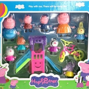Pepa prase set 9 figurica + Igraliste