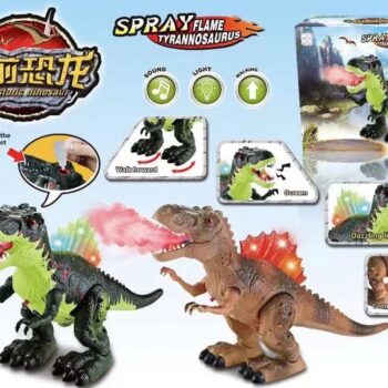 Igračka Dinosaurus sa efektom vatre