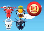 SUPER WINGS Transforming - Super Krila 1+1