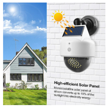 LED Solarna vodootporna lampa sa izgledom kamere jx-5116
