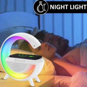 Multifunkcionalna Lampa, Bluetooth zvučnik i bežični punjač