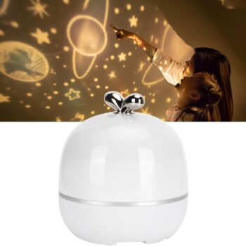 Projektor lampa sa razlicitim paternima i muzikom