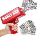 Zabavan pištolj za izbacivanje novca - Money Gun