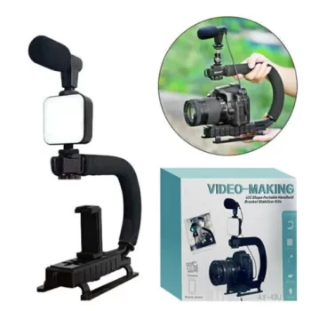 Set za snimanje i slikanje sa mikrofonom i stabilizatorom
