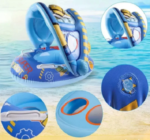 Baby Boat Robot Dubak sa zaštitom od sunca 70cm - Slika 2