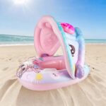 Dubak Baby Float - dubak za vodu na naduvavanje MALA SIRENA NAJNOVIJI MODEL - Slika 6