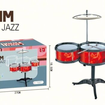 Bubnjevi za decu JAZZ DRUM M4213 crveni