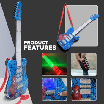 Gitara za decu Spiderman sa raznim efektima