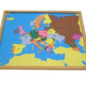 Montesori Puzzla Evropa