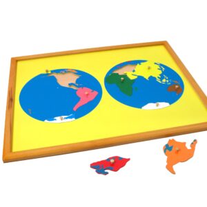 Montesori Puzzla svet