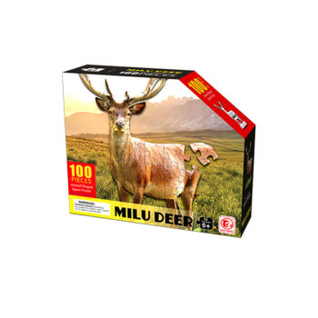Puzzle U Obliku Životinje - Jelen 100 Delova