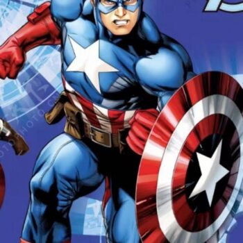 Dečiji peškir za plažu - NAJNOVIJI MODEL- KAPETAN AMERIKA AVENGERS