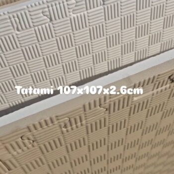 TATAMI BEZ Bela Strunjaca - Puzla reljefne povrsine 105x105x2,5cm - podne puzle