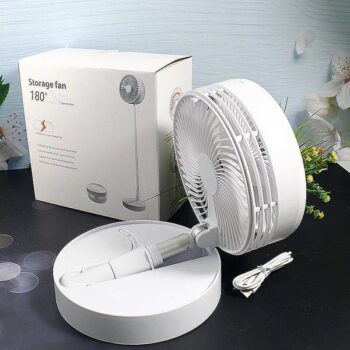 Punjivi sklopivi električni ventilator sa ugradjenim baterijom