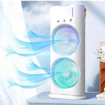 LED klima sa dva ventilatora i ovlaživačem vazduha