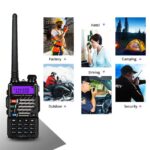 Baofeng UV-5R+ Dual-Band radio Stanica Baofeng UV-5R PLUS -  Radio prijemnik sa slusalicom sa velikim dometom i pojacanom baterijom