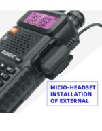 Baofeng UV-5R+ Dual-Band radio Stanica Baofeng UV-5R PLUS -  Radio prijemnik sa slusalicom sa velikim dometom i pojacanom baterijom - Slika 7