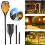 Solarna Baštenska LED lampa Imitacija baklje sa LED diodama - Slika 2