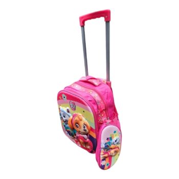 3u1 Ranac set Patrolne sape ROZE - Torba sa tockicima i rickom, lunch torba i pernica MDL646 Copy