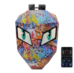 LED Ranac Vodootporni za motor bicikl šareni torba kaciga Hiphop - Slika 8