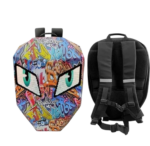 LED Ranac Vodootporni za motor bicikl šareni torba kaciga Hiphop - Slika 9