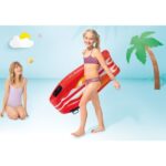 INTEX Daska na naduvavanje Crvena 112 x 62 cm, - Slika 2