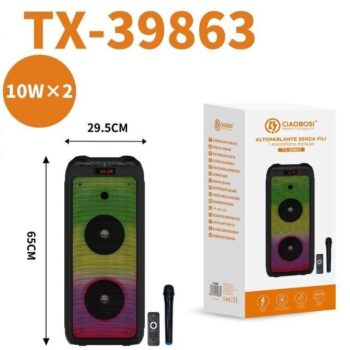 Bluetooth Zvučnik sa mikrofonom CIAOBOSI TX-39863