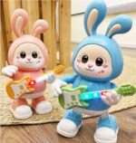 🎸🐰 Muzički zeka gitarista – pleše, svira i svetli