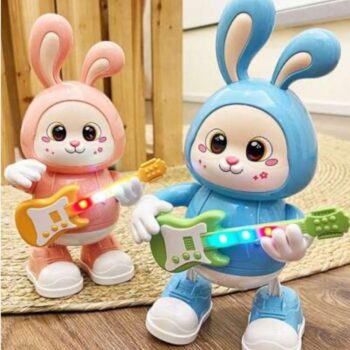 🎸🐰 Muzički zeka gitarista – pleše, svira i svetli