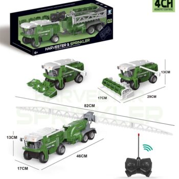RC Kombajn i Prskalica – Harvester & Sprinkler