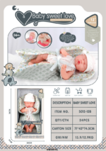 Gumena lutka beba 28cm – Baby Sweet Love - Slika 3
