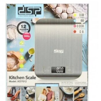 Digitalna kuhinjska vaga DSP KD7012 – Precizna vaga sa inox površinom do 5kg - ZU44654