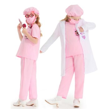 Deciji Kostim Doktorka-medicinska sestra roze