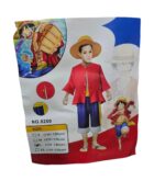 Dečiji kostim Monkey D. Luffy - Kostim One Piece Anime - Kostim za Decu - Slika 2