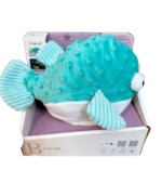 Plišana muzička riba – igračka koja diše i projektuje svetlo 🌊🐠 | Umirujuća noćna lampa za bebe i decu - Slika 2