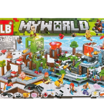 OGROMAN SET - Minecraft My World set – 1019 delova 🧱🔥 | Veliki avanturistički set za decu 6–14 godina