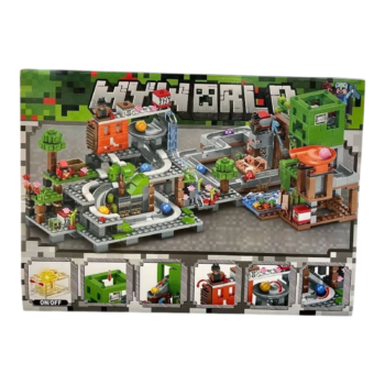 Minecraft My World – Akcioni lavirint sa kuglicama ⚙️🎮 | Veliki set sa funkcijama i pokretnim delovima