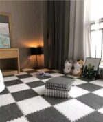 Mekane tepih podne slagalice Braon 30x30cm - 10kom  – tepih pločice od pene za pod | Lako spajanje, udobnost i moderna dekoracija doma - Slika 8