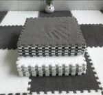 Mekane tepih podne slagalice Braon 30x30cm - 10kom  – tepih pločice od pene za pod | Lako spajanje, udobnost i moderna dekoracija doma - Slika 12