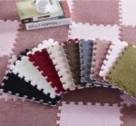 Mekane tepih podne slagalice Prljavo Roze 30x30cm - 10kom  – tepih pločice od pene za pod | Lako spajanje, udobnost i moderna dekoracija doma