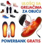 Ulošci sa grejačima za obuću + Powerbank – topli ulošci na USB za zimu - Slika 2